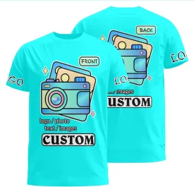 Custom T Shirts with Your Text Photo Logo Personalized T Shirts Custom Shirts Design Your Own Customized T Shirts