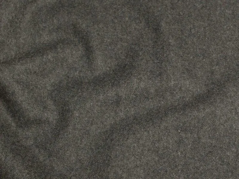 Dark Heather Gray Solid Polar Fleece Fabric Anti-Pill 58" Wide Sold by The Yard.