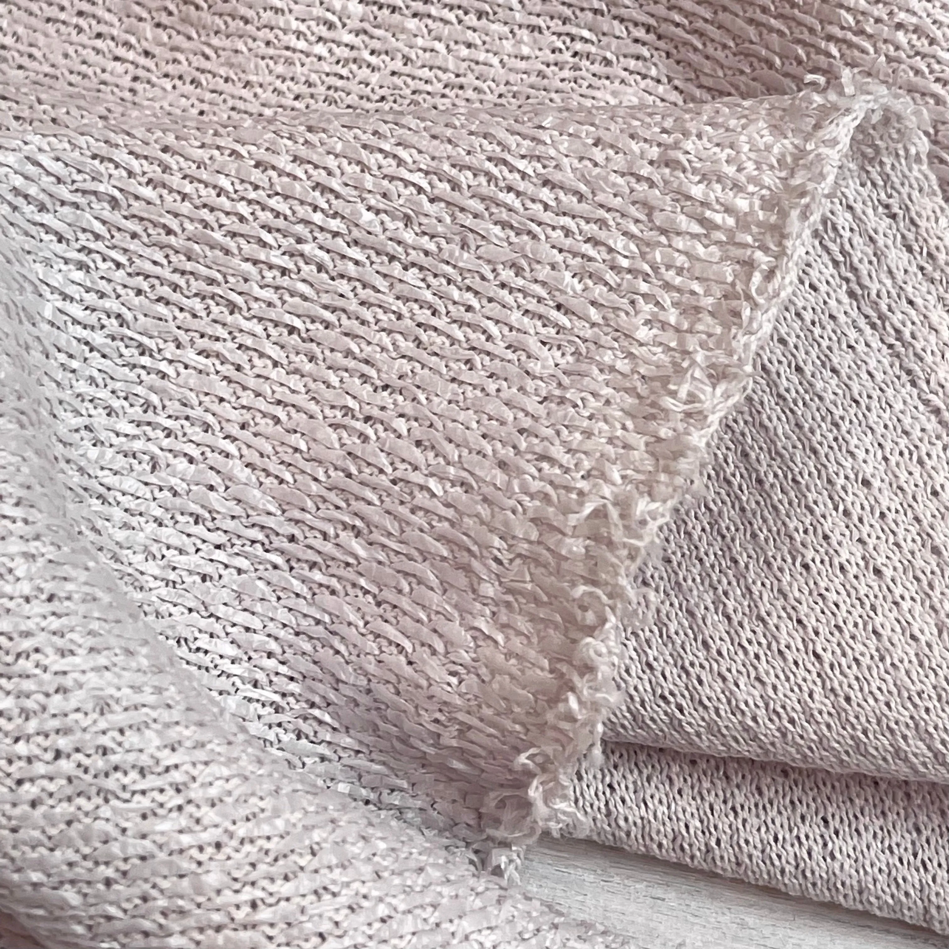 Dusk Raffia Cotton Knit