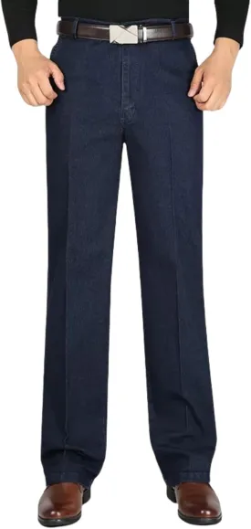 Jett Jeans for Older Men, Jettjeans3 - Men's Classic Straight Fit Stretch Jeans, Jetjeans Stretch Denim for Men
